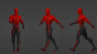 Male Walk Cycle Animation | Blender