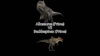 #Allosaurus #vs #Becklespinax