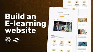 Building an Education Website with React.js & Tailwind CSS