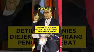 KASAR! ANIES DIEJEK PENONTON DEBAT ‼️ 