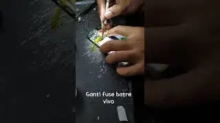 cara ganti fuse batre vivo #smartphone #fuse #vivo #oppo