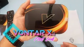 Android 9.0 Pie TV Box S905X3 Vontar X3 Ultra HD 4K 8K First Look