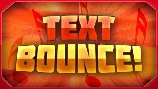 [TUTORIAL] Animated Text that Bounces to the BEAT! (For Intros) - After Effects Tutorial - HOW TO