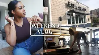 WEEKEND VLOG | GYM, ZARA HAUL & RED LOBSTER