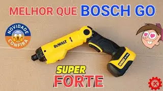 A MELHOR DA CATEGORIA - PARAFUSADEIRA DEWALT DCF060 6V FURADEIRA