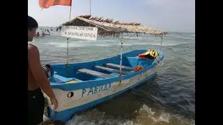 экскурсия на камышовой лодочке в Анапе