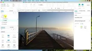 Axure RP 9, week 4.2, using page styles