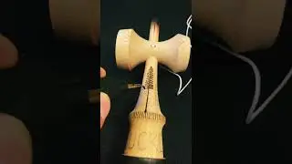 Kendama Woodburning