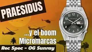 reloj PRAESIDUS y el BOOM de las micromarcas