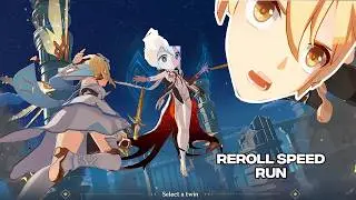 GENSHIN REROLL  SPEED RUN    WALLMART EDITION