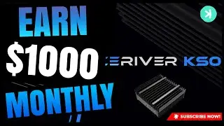 How to Earn $1000 in Cryptocurrency Monthly 2023 | Iceriver Kaspa Miner Passive Income