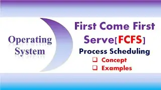 FCFS Process Scheduling
