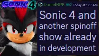 Sonic Movie 4 + Spin-Off Show IN DEVELOPMENT?? [NEW Messages]