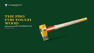 The pro for tough wood: Wood splitting hammer professional BIG OXOX 635 H-3009