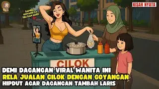 GOYANGAN HIPDUT PENJUAL CILOK BUAT CILOK NYA MAKIN LARIS MANNIS II SINETRON AZAB