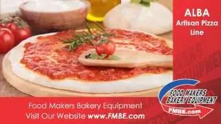 ALBA Artisan Pizza Line | Food Makers Bakery Equip
