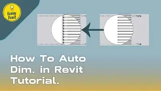 How to do Auto-Dim. in Revit for all elements