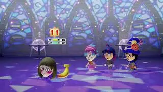 Miitopia---Gunner tripped on a banana