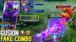 ASTRE SUPREME GUSION NIGHT OWL FAKE COMBO 💜 | MLBB