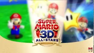 Super Mario 3D All-Stars - Title Screen