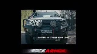 Rockarmor Isuzu DMAX GT Triple Hoop Bull bar #bullbars #dmax #isuzudmax #triplehoop #dmaxbullbar