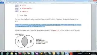 Joins in SQL Server 2014 PART I || INNER JOIN and EQUI JOIN in SQL Server 2014