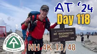 Mount Washington Day! | Appalachian Trail 2024 Thru-Hike Day: 118