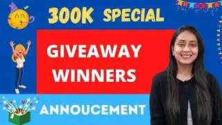 GIVEAWAY WINNERS ANNOUNCED🥳 | Biology at Ease | 300K Special