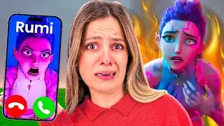 ¡NINNA LLAMA A LOS CAZADORES DE DEMONIOS DEL K-POP A LAS 3:00 AM! Chicos Rumi y Saja