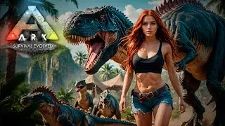 Приручила EVO Гигу  Ark survival evolved #11