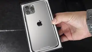 Iphone 11 Pro (Space Grey) Unboxing!