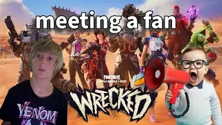 Meeting my first ever fan in Fortnite randome duos