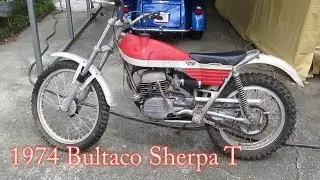 First Start in 42 Years - Bultaco Sherpa T 350