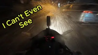 Riding My Supersport Motorcycle In A TROPICAL CYCLONE!!!