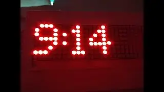 Arduino max7219 ds3231 digital clock