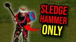 Can You Survive Project Zomboid With ONLY a Sledgehammer?