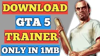 DOWNLOAD GTA 5 NATIVE TRAINER ONLY IN 1MB | Download Gta 5 Trainer | How to Install Gta 5 Trainer .