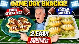 Game Day Snacks: 2 Delicious Football Themed Treats!
