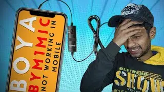 boya by m1 not working || how to use boya mic in mobile