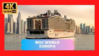 🚢 SHIP TOUR MSC World Europa  2025 ✨