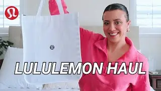 LULULEMON TRY-ON HAUL | I’m obsessed with glaze pink!