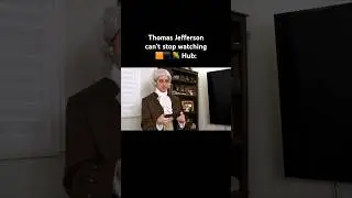 Thomas Jefferson can’t stop watching Corn Hub #comedy #funny