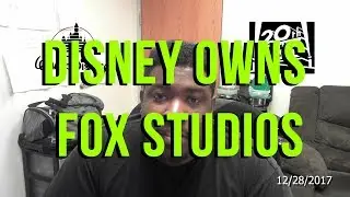 Disney Owns 20th Century Fox!