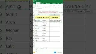 Excel Tips & Tricks |  Excel Formula Shorts | #YTShorts #excel #excelshorts #shorts