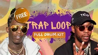 🎁 FREE Trap Drum Loop – Sharp & Crisp Sound | 137 BPM | High Quality Loop for Beats