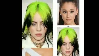 I tried combining Billie Eilish + Ariana Grande face and the result was amazing 😳| Henry Edit