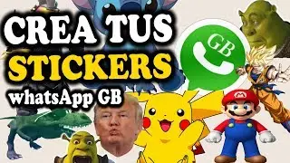 🔥Crear Stickers Para GbWhatsApp 🔥PERSONALIZADOS🔥FUNCIONA! Samos Developer