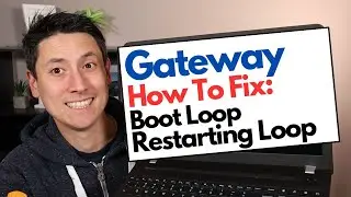 How To Fix Gateway Computer - How To Fix Boot Loop / Restarting Loop Errors