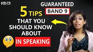 Top 5 Secret Tips for IELTS Speaking | IELTS Made Easy by Sonam Sandhu