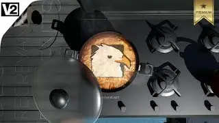 Cooking Tv Logo Opener V2 - After effect template